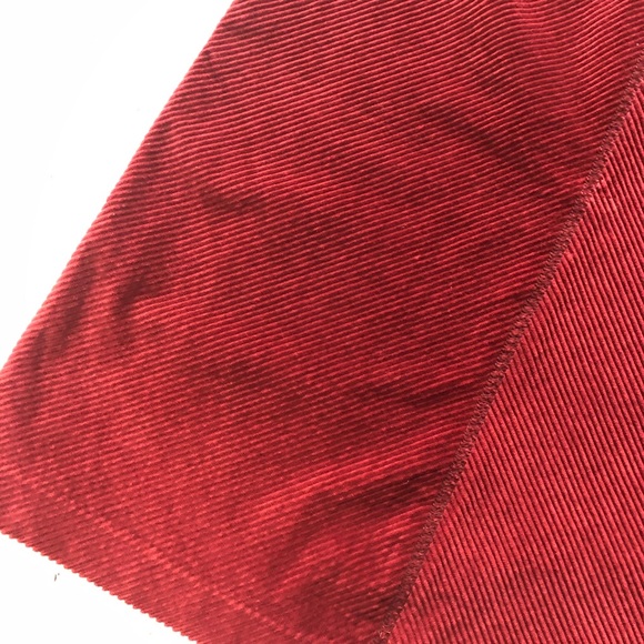 Jones New York Dark Red Corduroy Pencil Skirt 14P - Picture 4 of 6